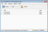 Lock Folder XP screenshot